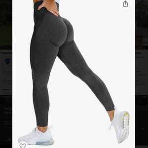 Gray High Waisted Leggings